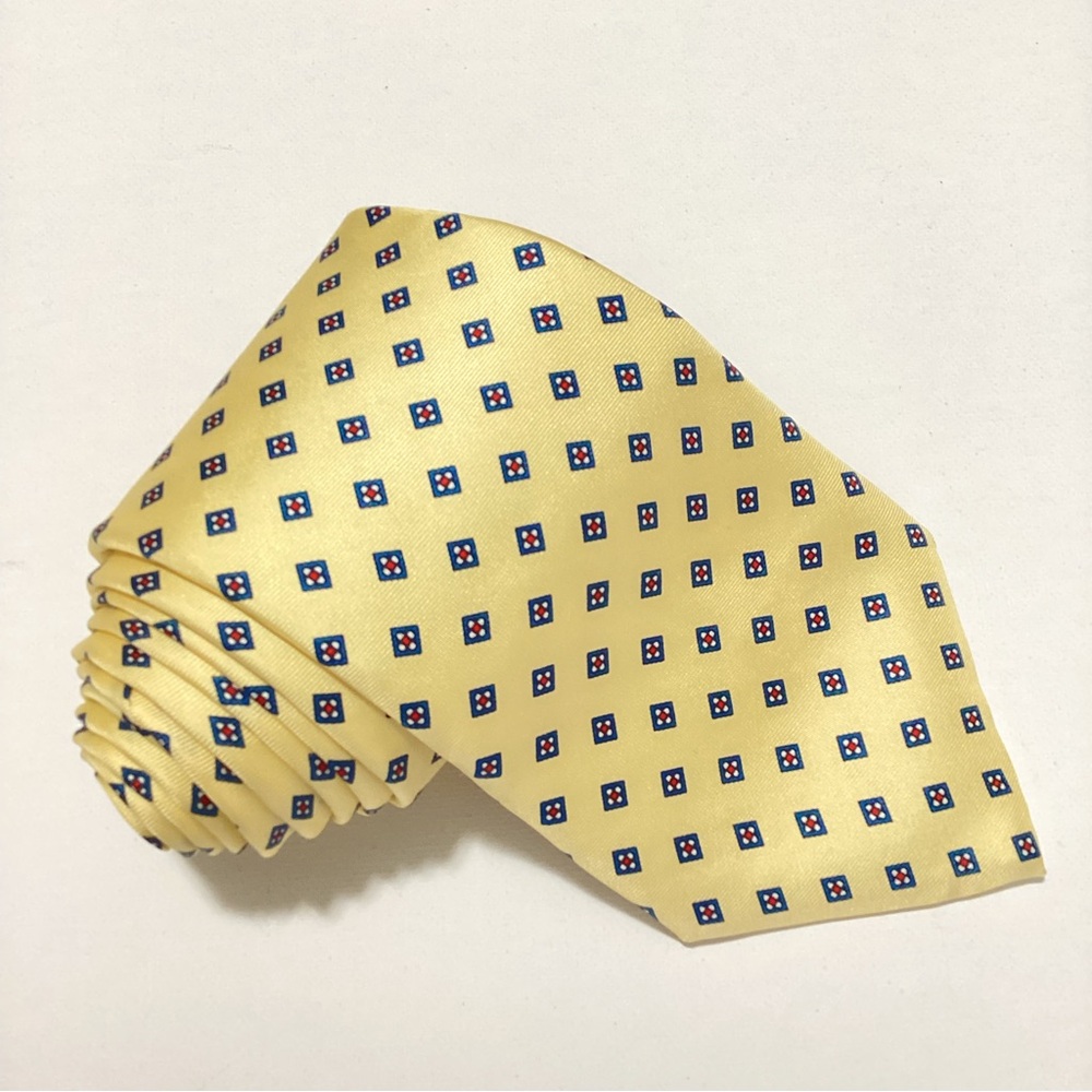 Vintage Christian Dior Foulard Silk Tie